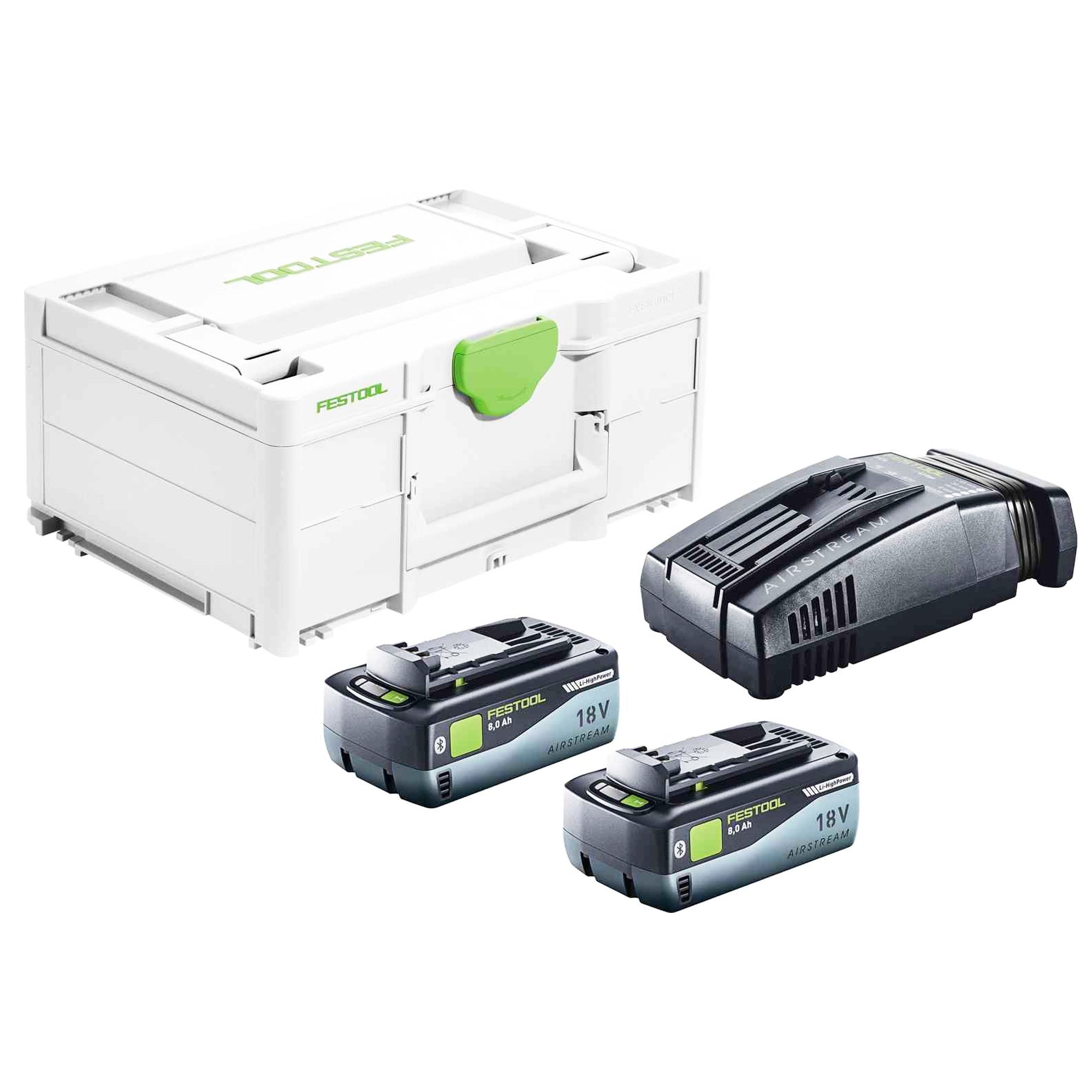 Set Energia Festool 18V 2x8,0/SCA16