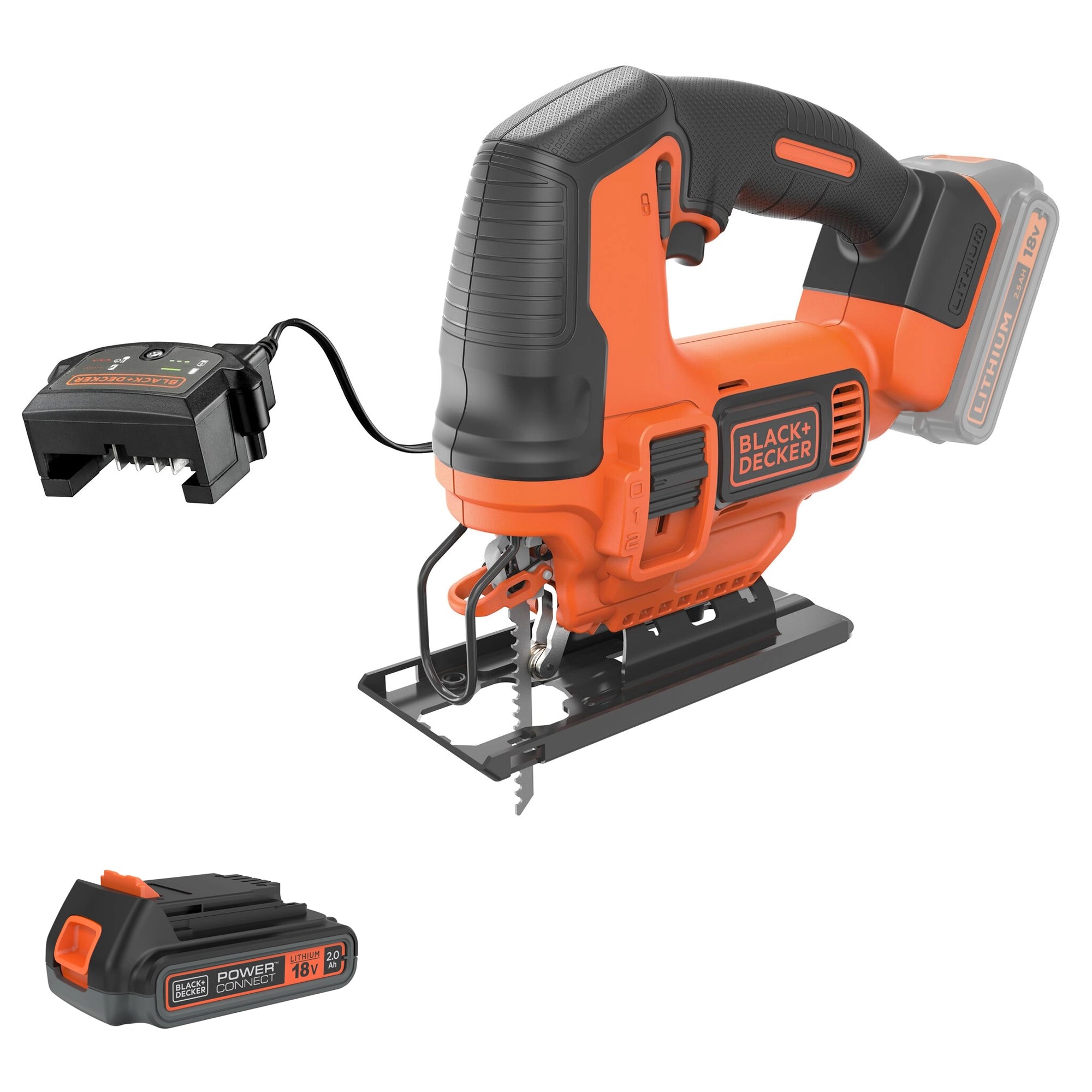 Seghetto Alternativo Black&Decker BDCJS18-QW 18V 2Ah