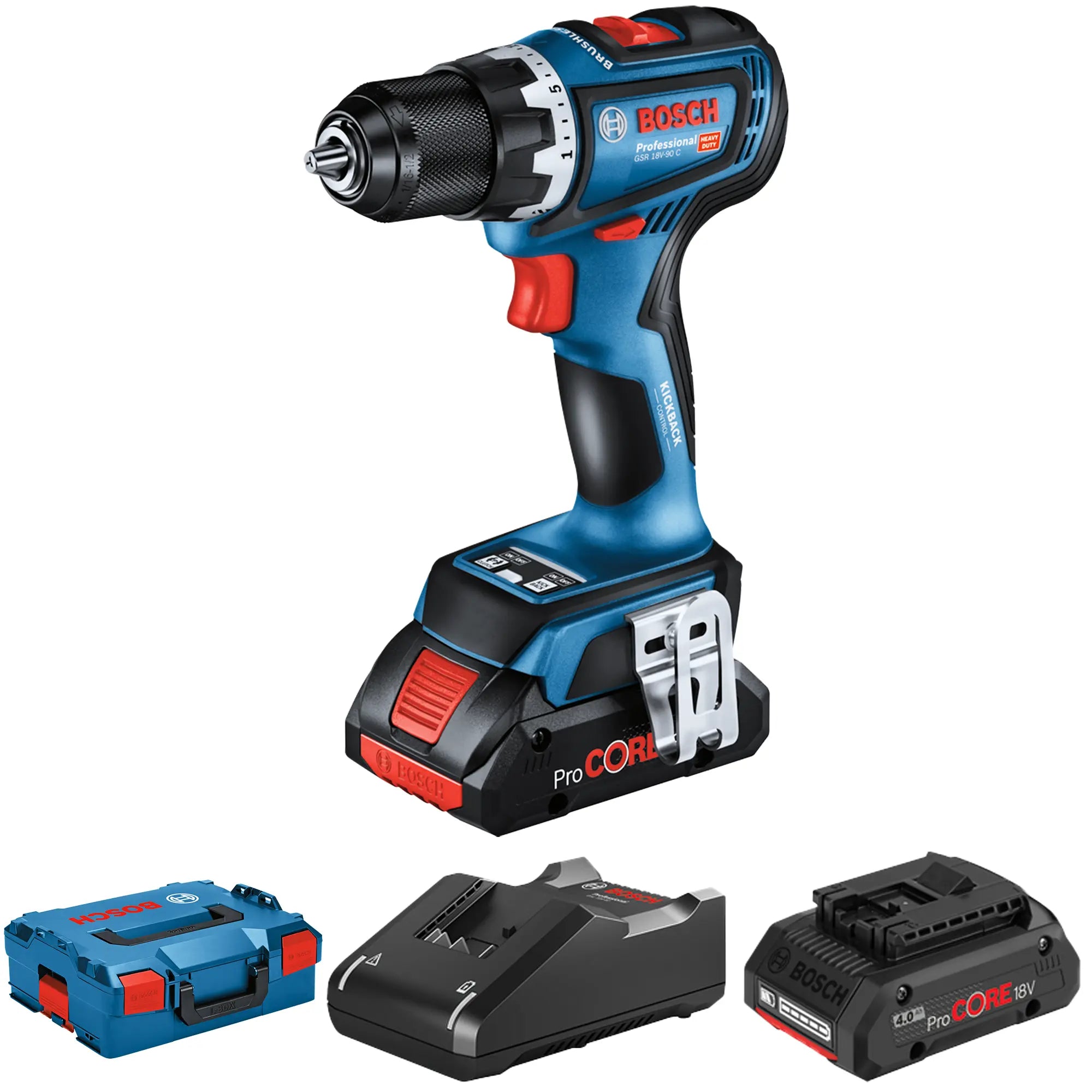 Trapano Avvitatore Bosch GSR 18V-90 C