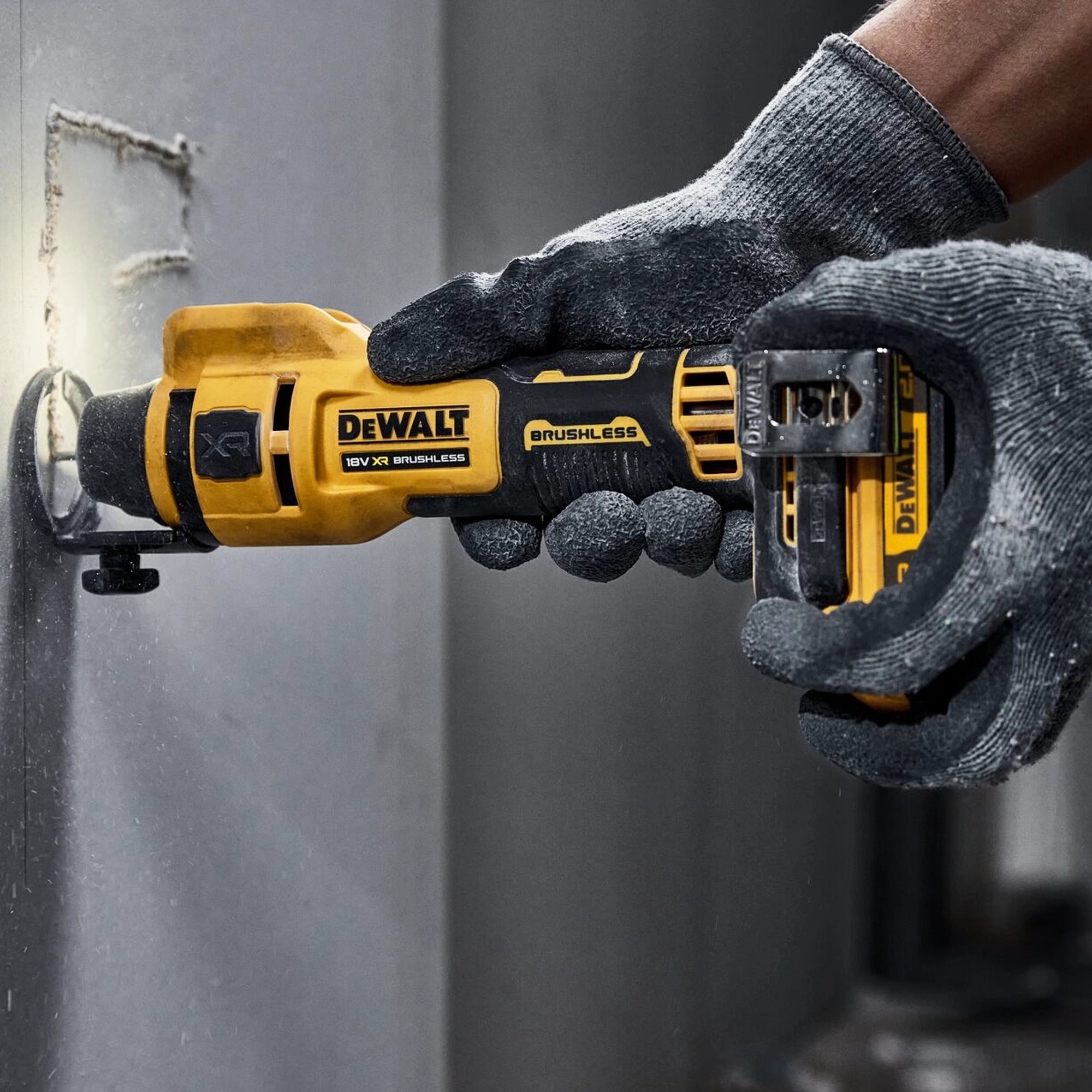 Rifilatore per Cartongesso Dewalt DCE555N-XJ 18V