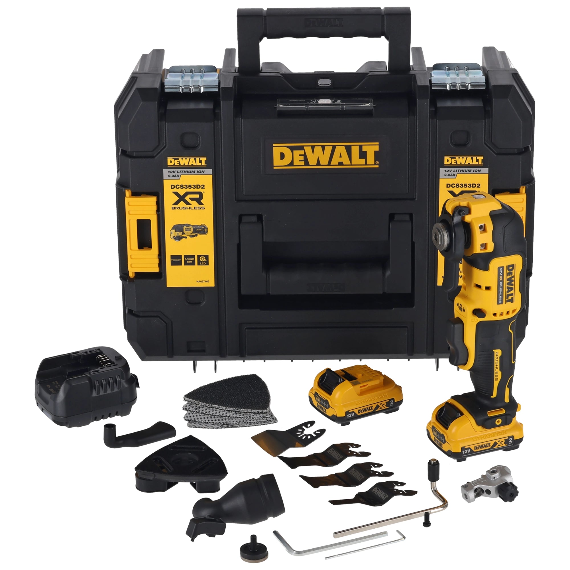 Multifunzione Dewalt DCS353D2-QW 12V