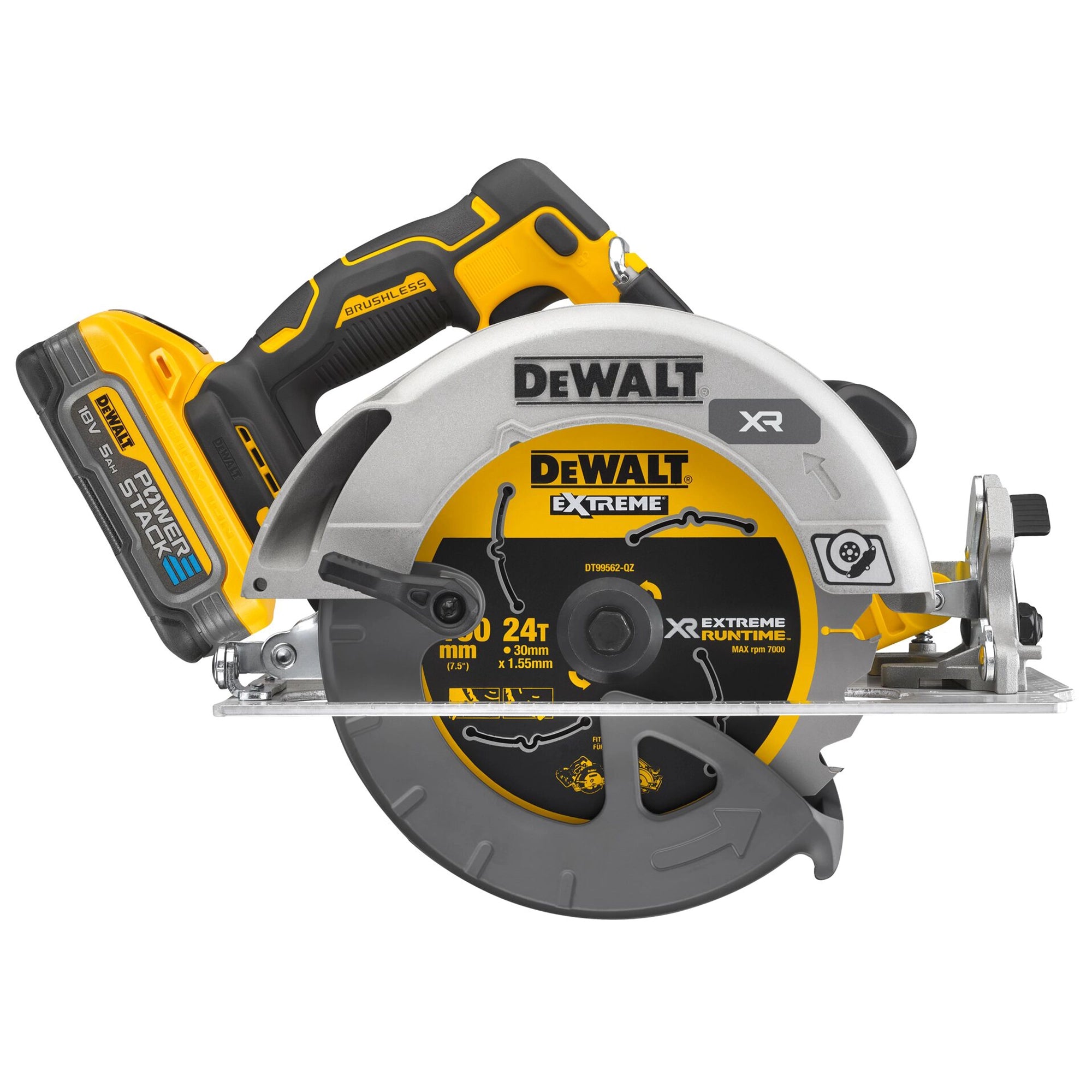 Sega circolare Dewalt DCS573H2T-QW 18V 5Ah