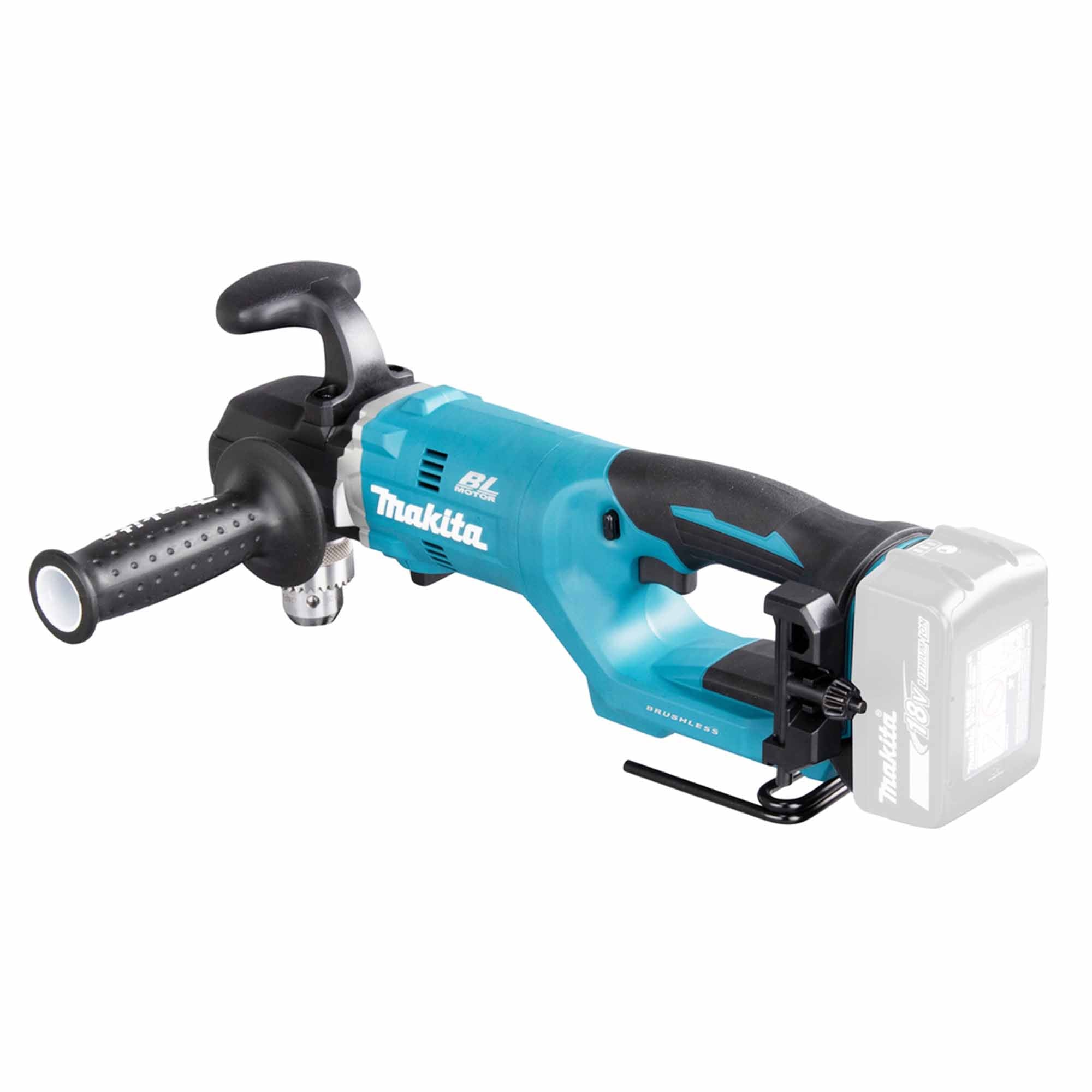 Trapano Angolare Makita DDA450ZK 18V