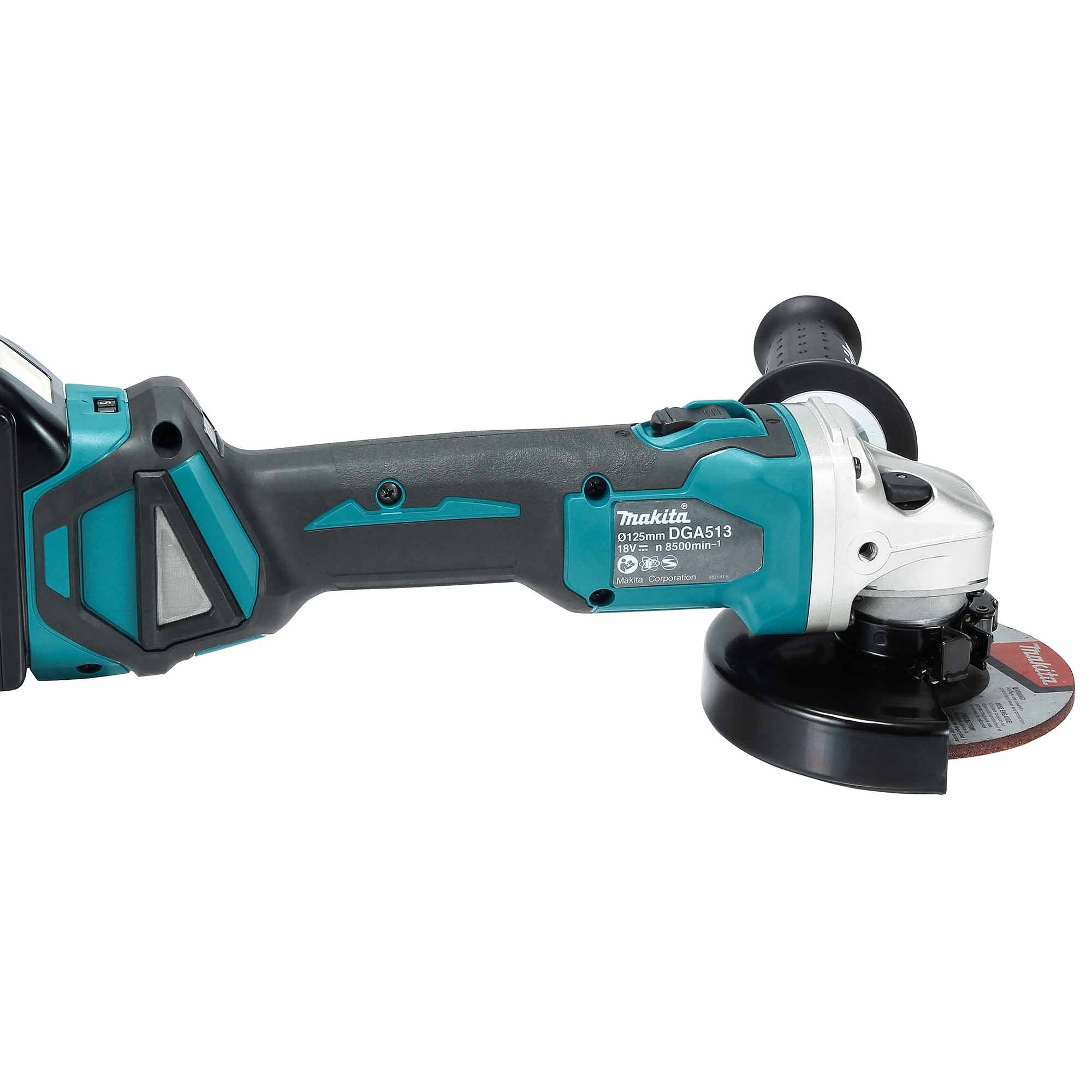 Smerigliatrice Makita DGA513RTJ 18V 5Ah