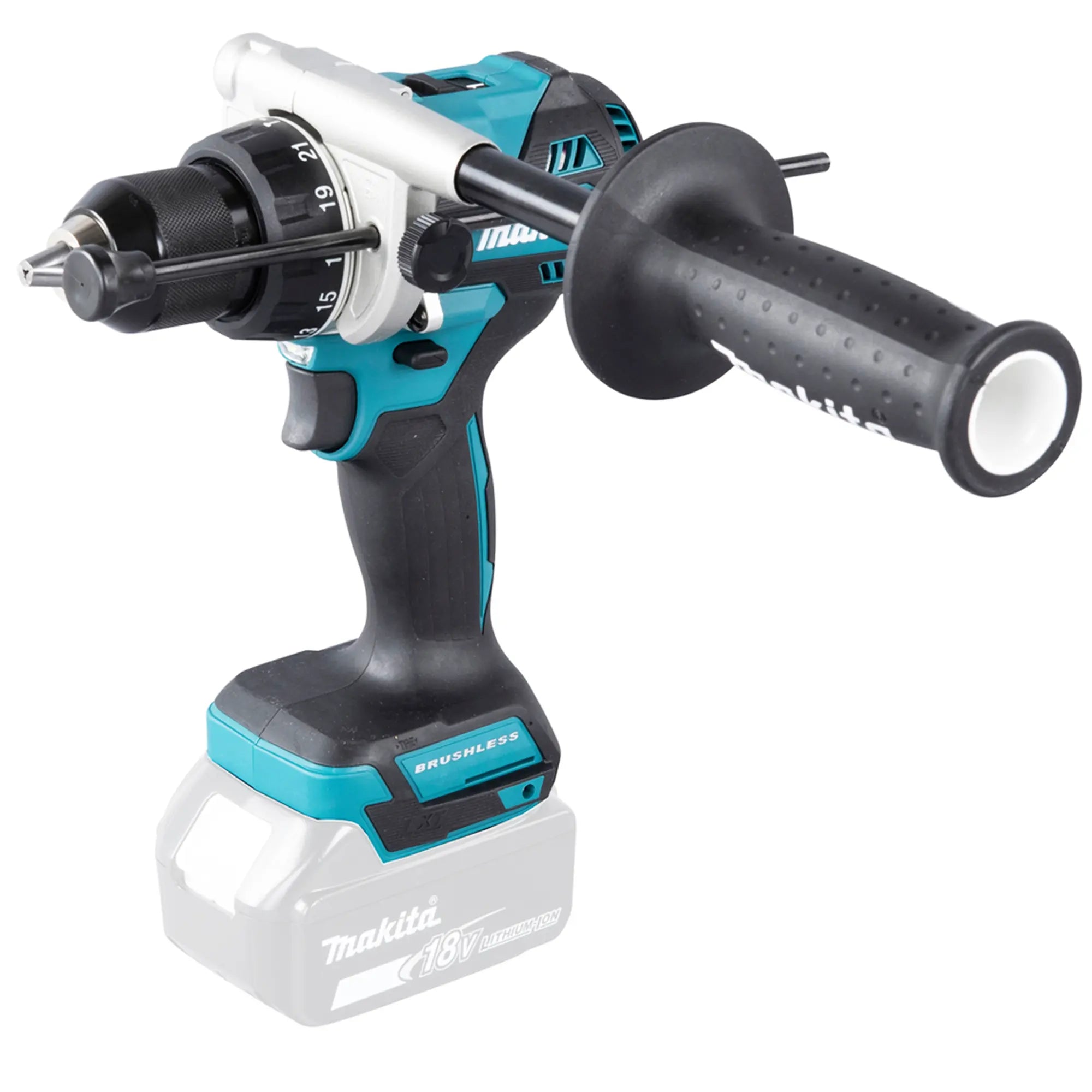 Combo Makita DHP486+DHR243 18V 5Ah