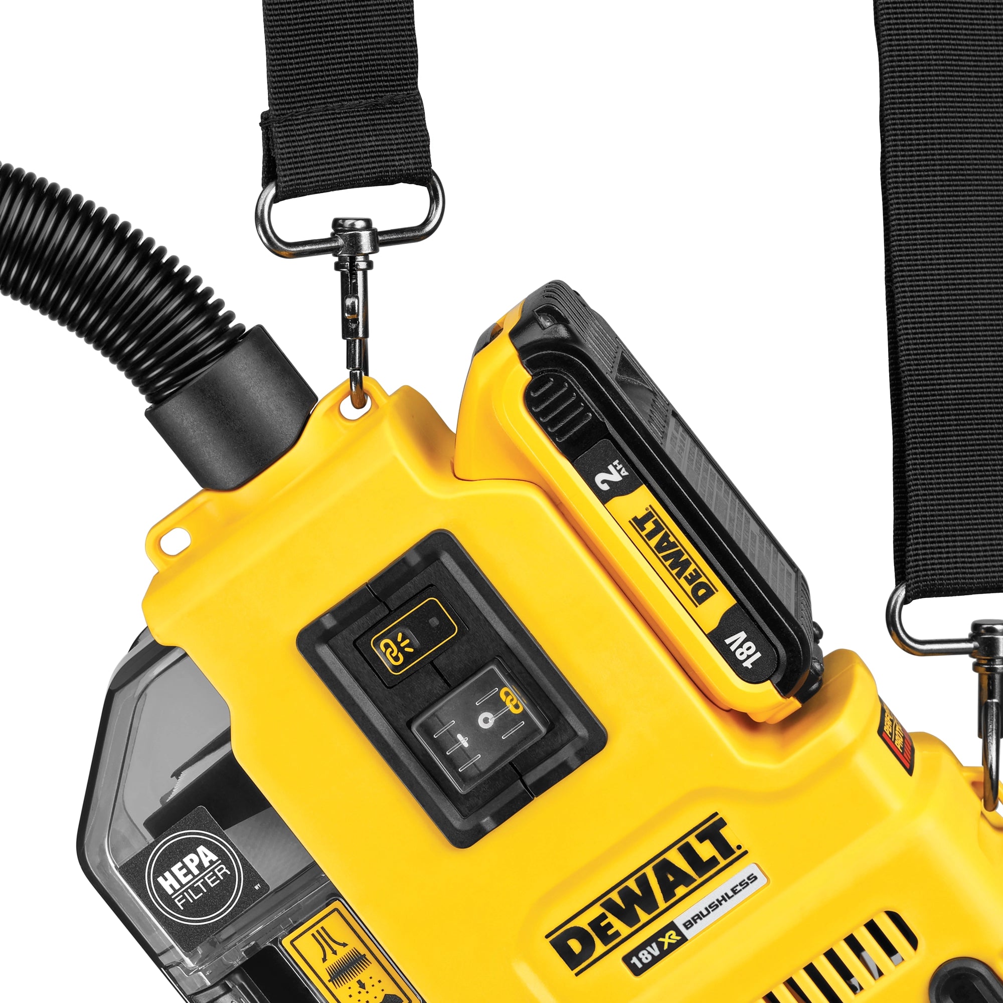 Aspiratore Dewalt DWH161D1-QW 18V 2Ah