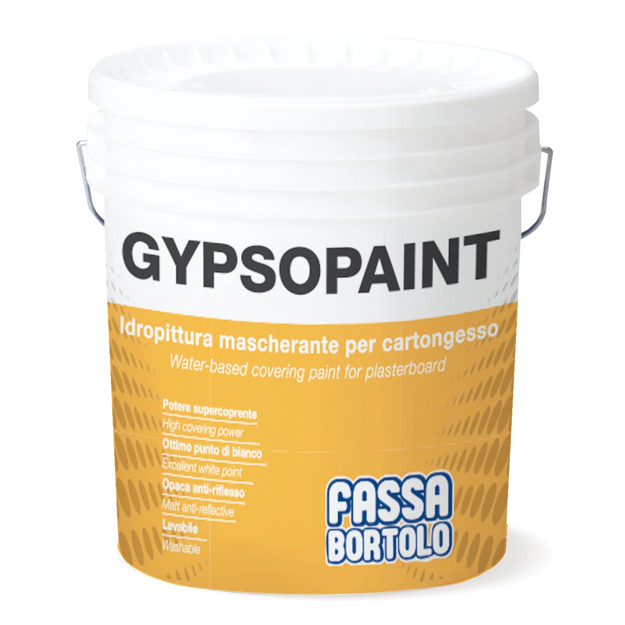 Peinture lavable fassa gypsopap blanc plâtre