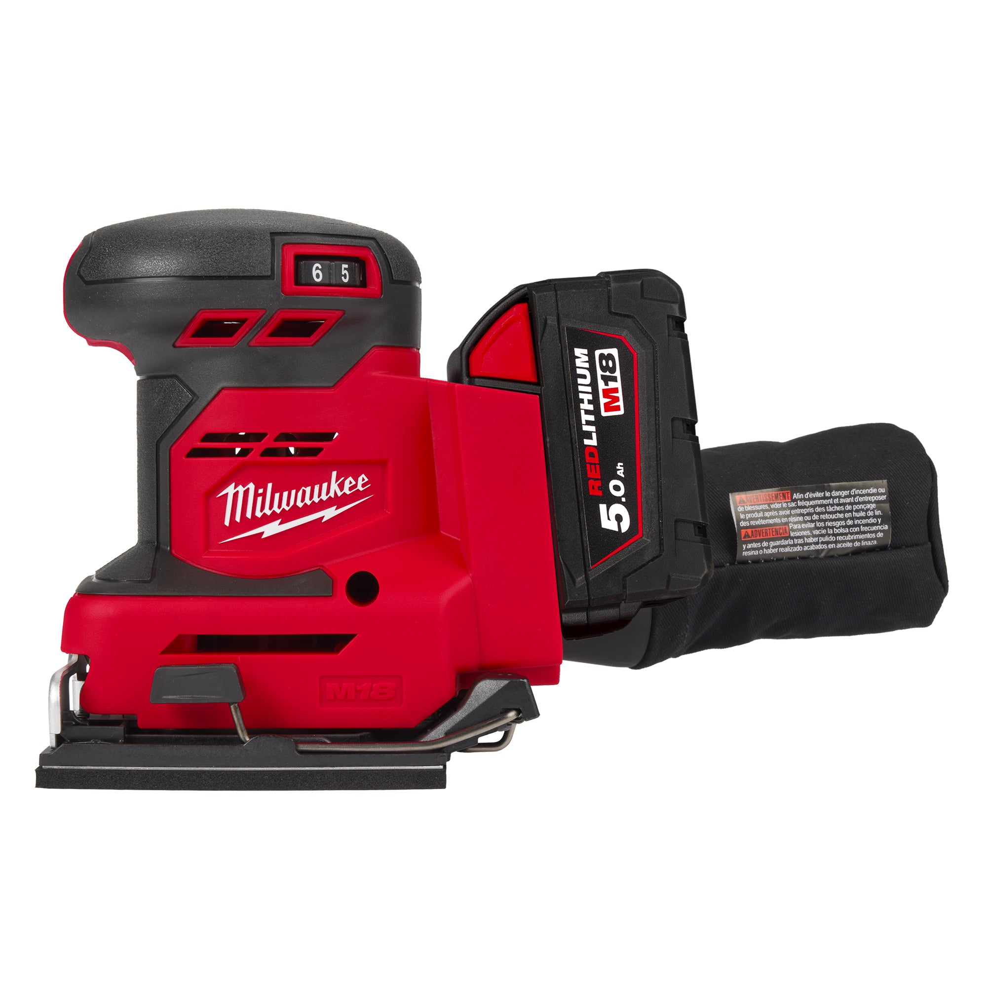 Levigatrice Milwaukee M18 BQSS-502B