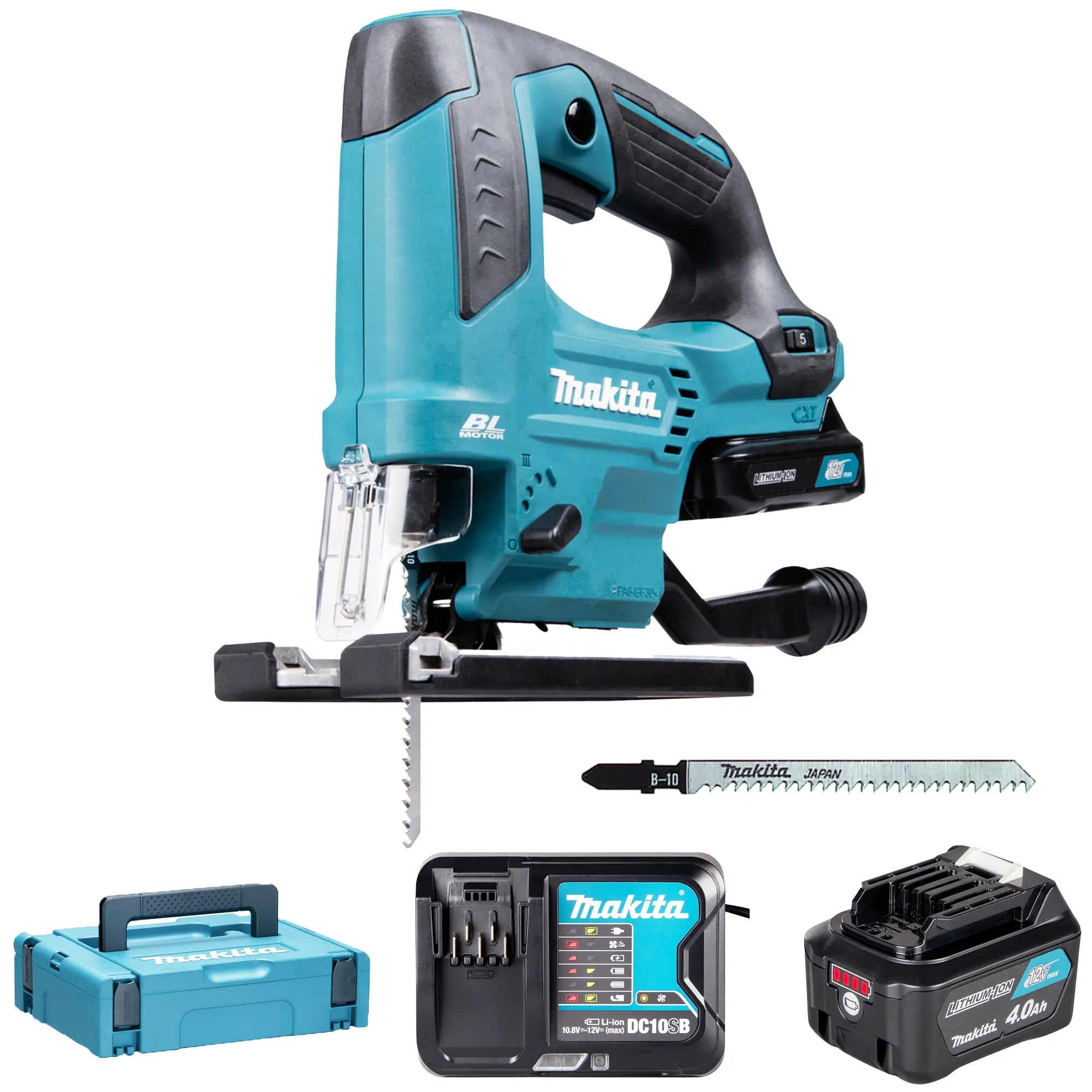 Seghetto Alternativo Makita JV103DSMJ 12V 4Ah