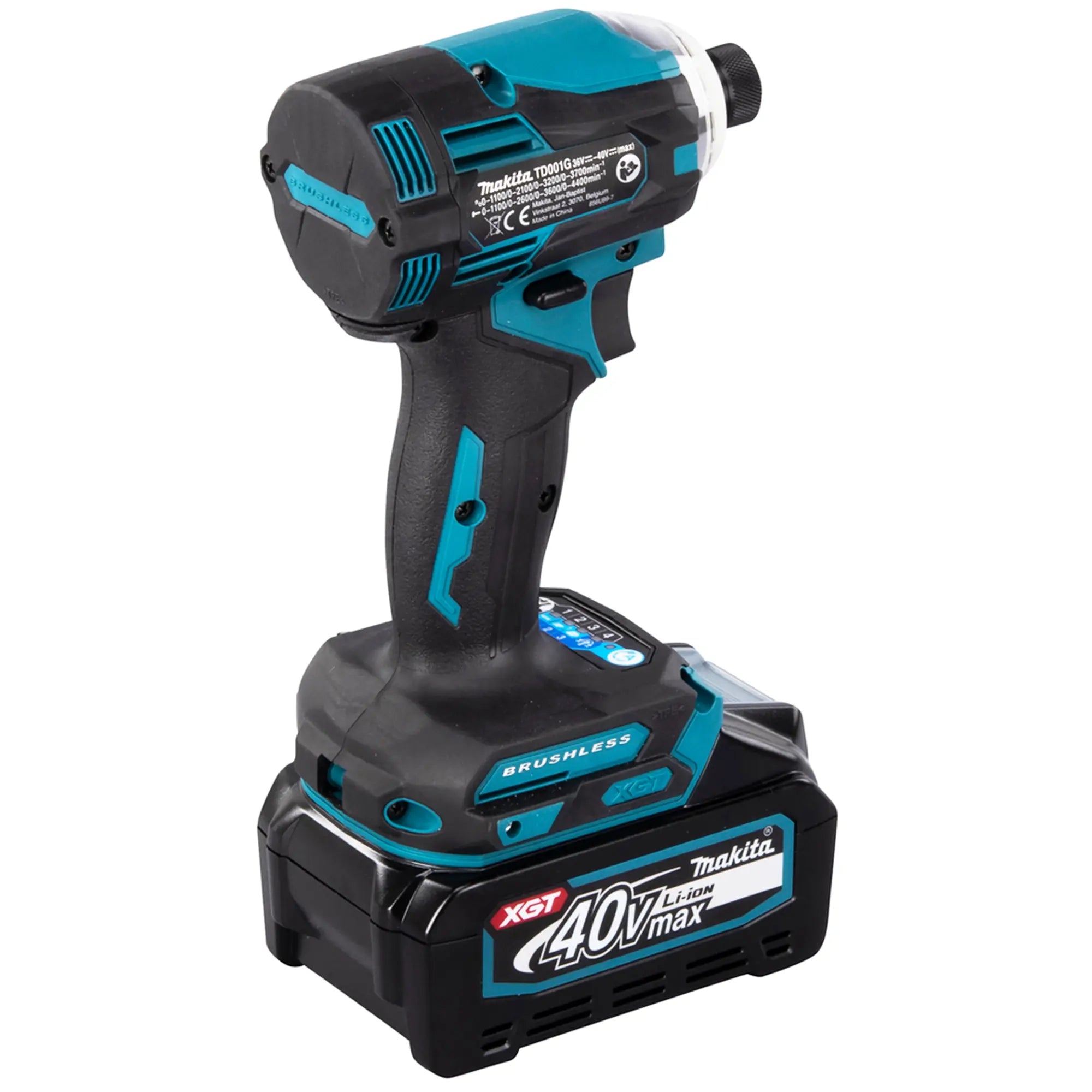 Avvitatore a impulsi Makita TD001GM201 40V 4Ah