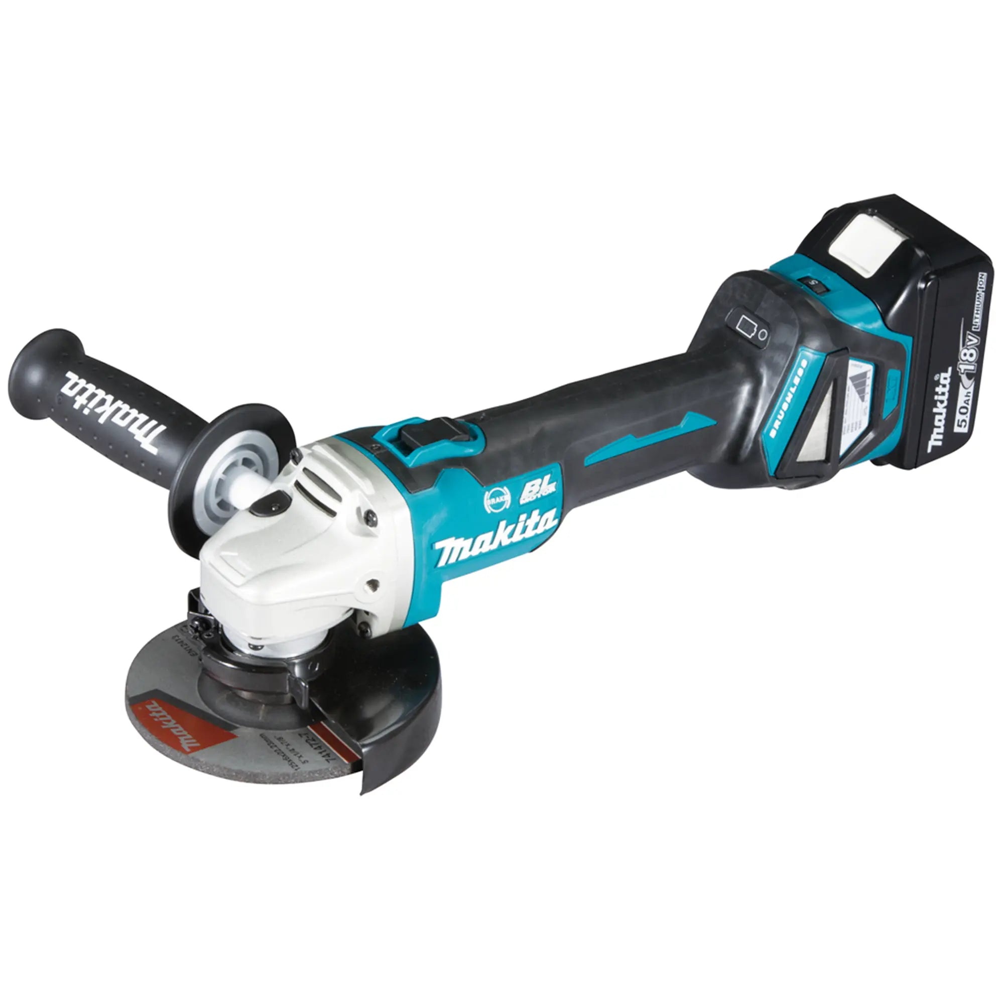 Smerigliatrice Makita DGA513RTJ 18V 5Ah