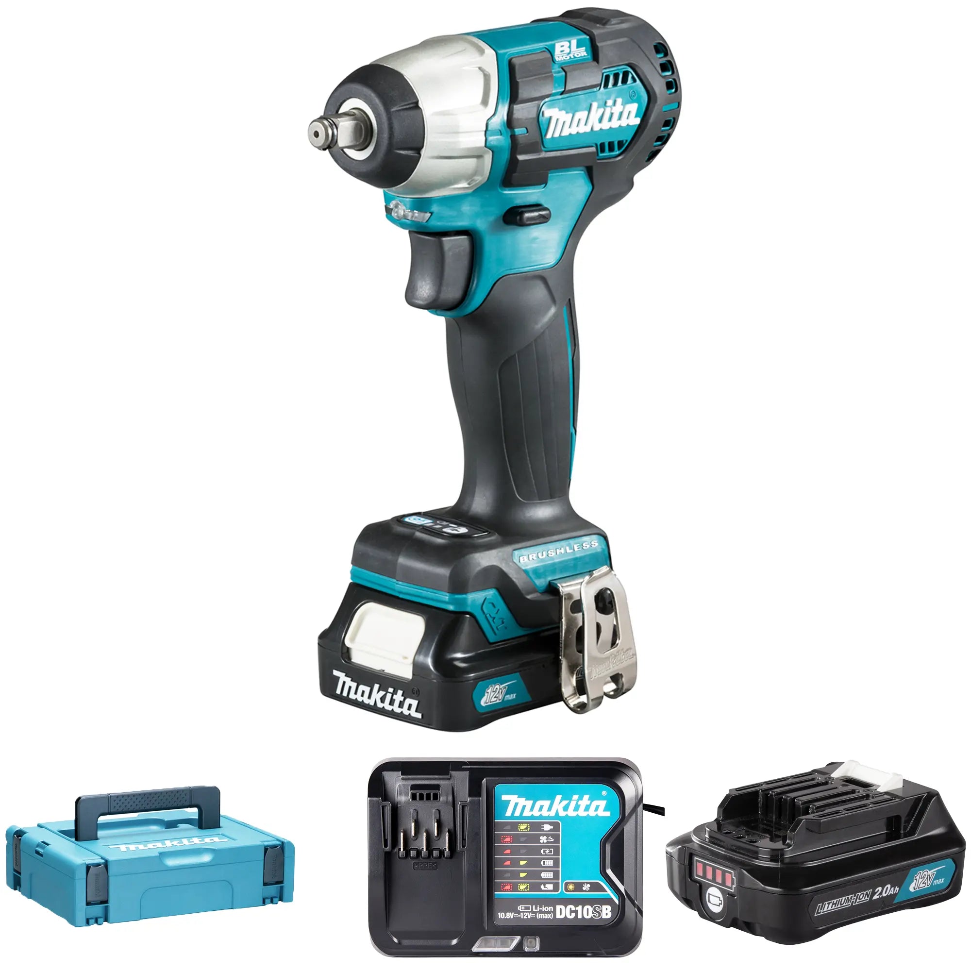 Avvitatore ad impulsi Makita TW160DSAJ 12V 2Ah