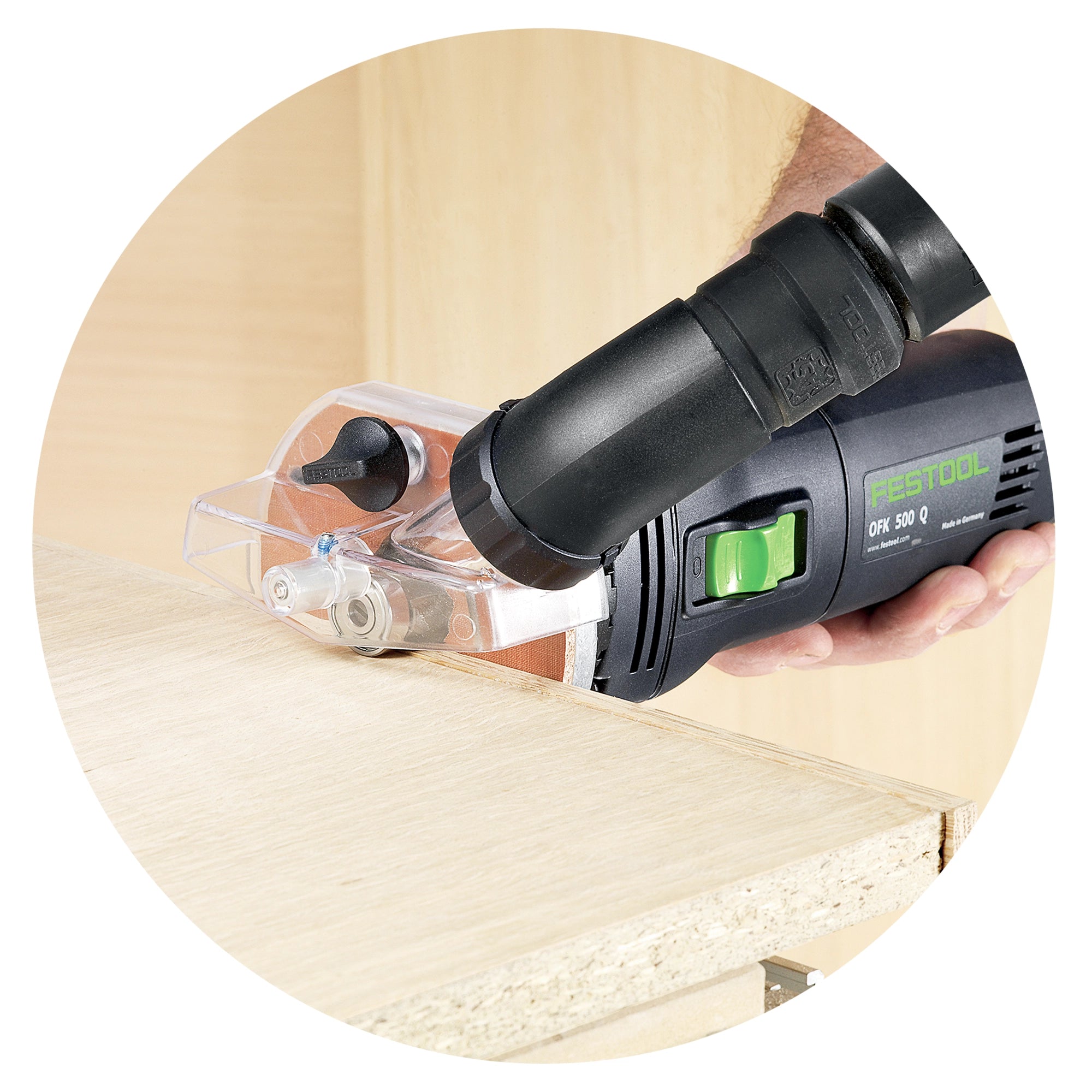 Rifilatore Festool OFK 500 Q-Plus R3 450W