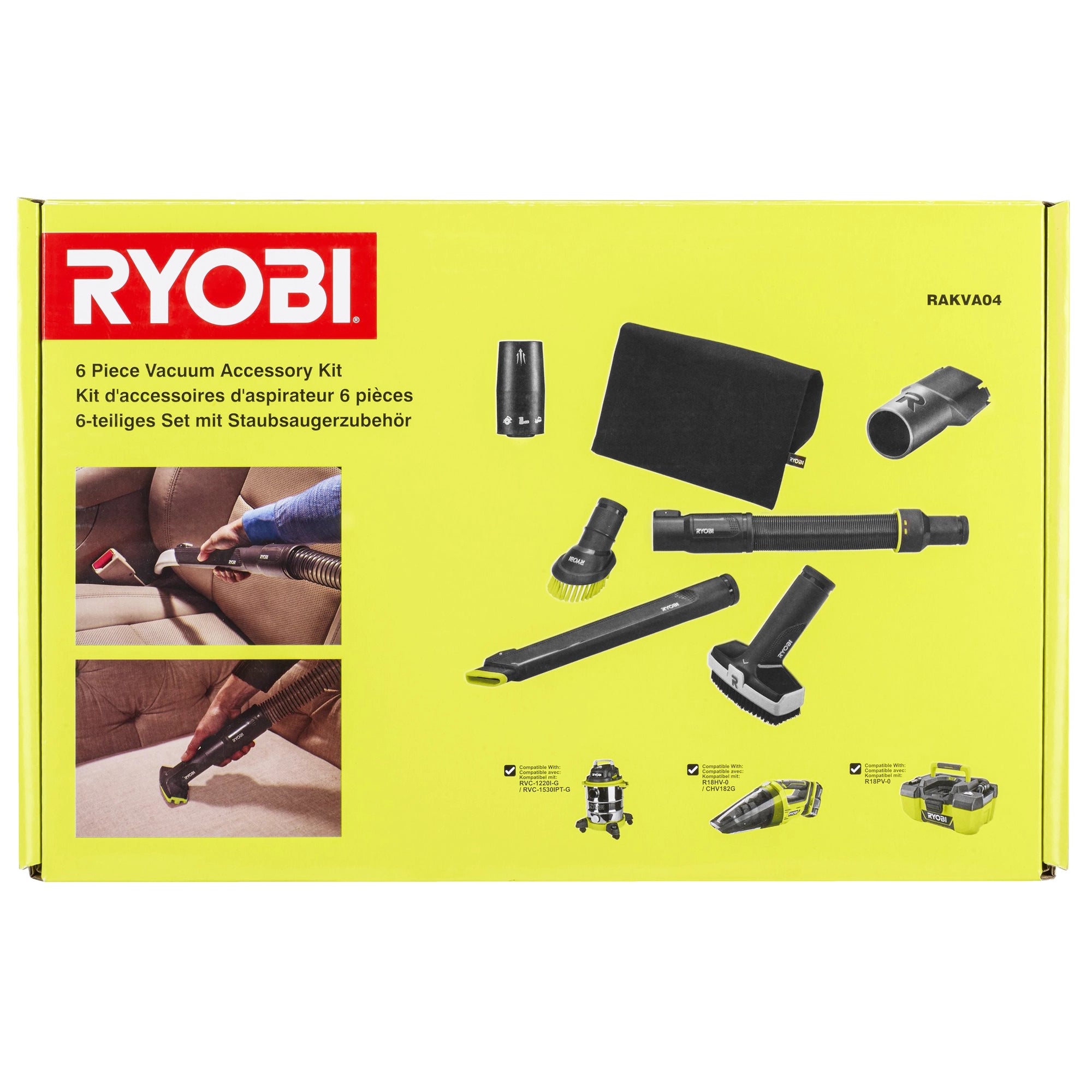 Set Accessori Aspirazione Ryobi RAKVA04