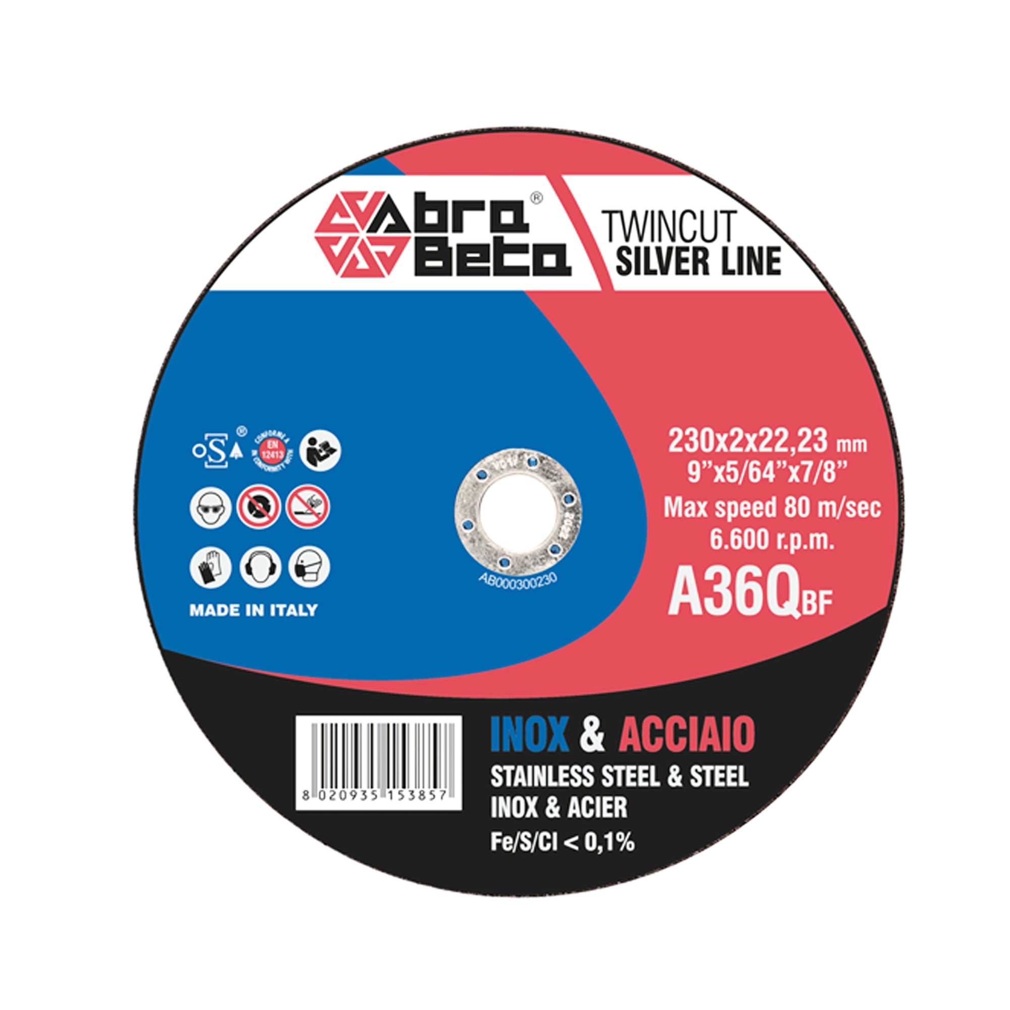 ABRA Beta A36q cutting disk