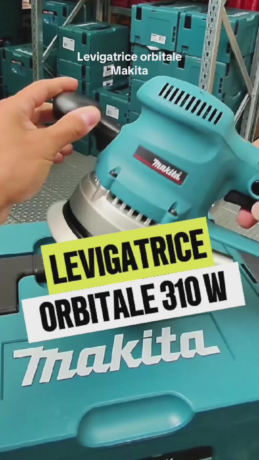 Levigatrice orbitale Makita BO6030JX 310W