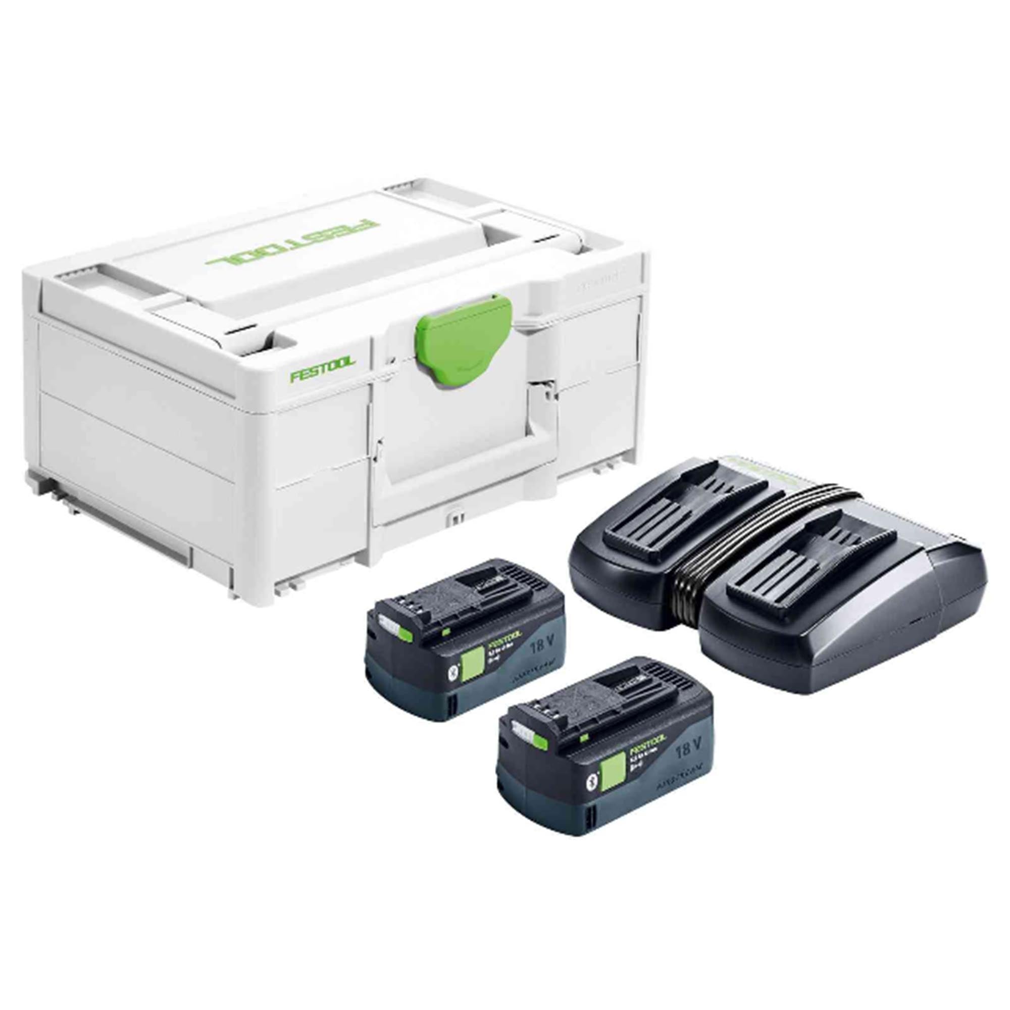 Set Energia Festool SYS 18V 2x5,2/TCL 6 DUO 18V 5.2Ah