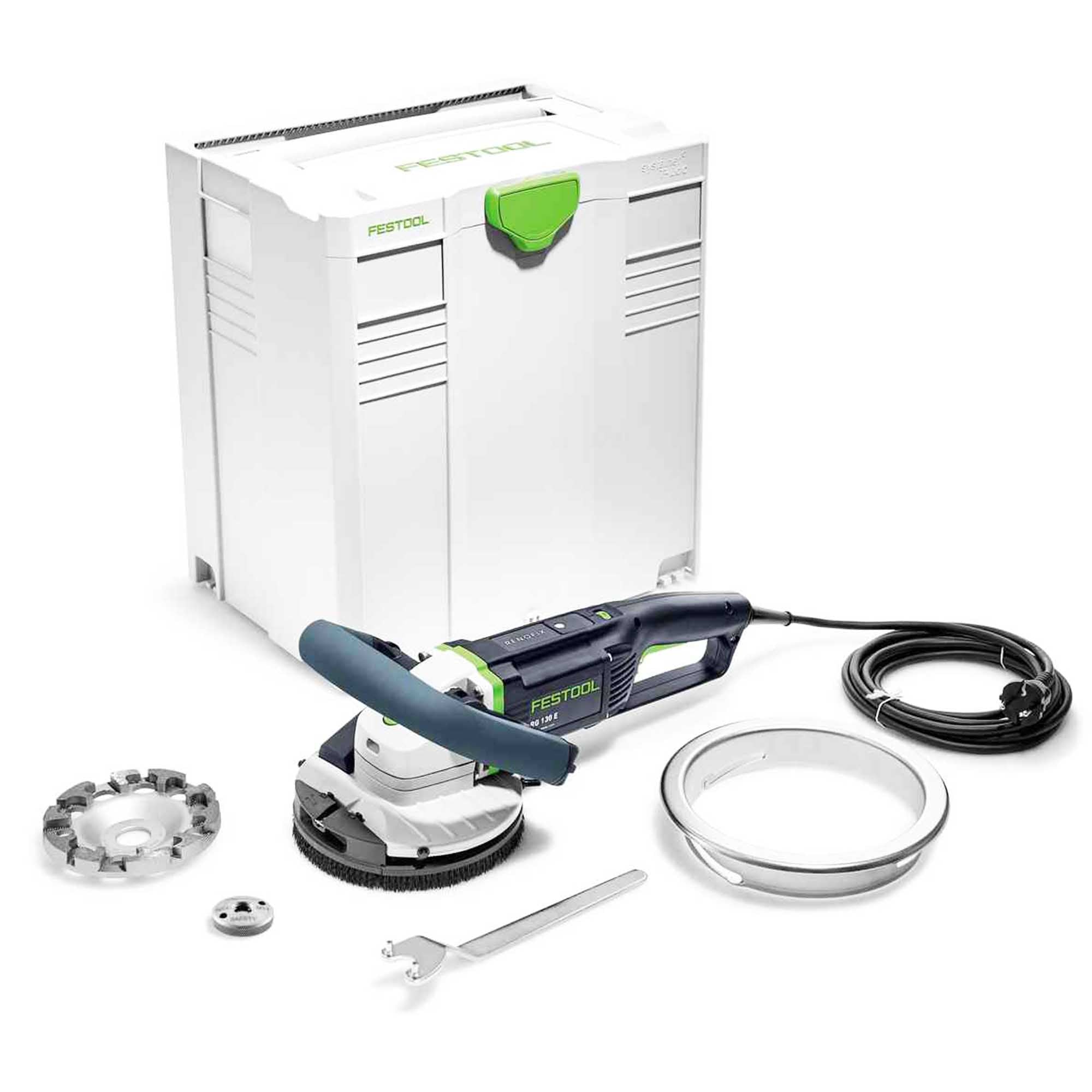 Levigatrice per risanamenti Festool RG 130 E-Set DIA HD 400W