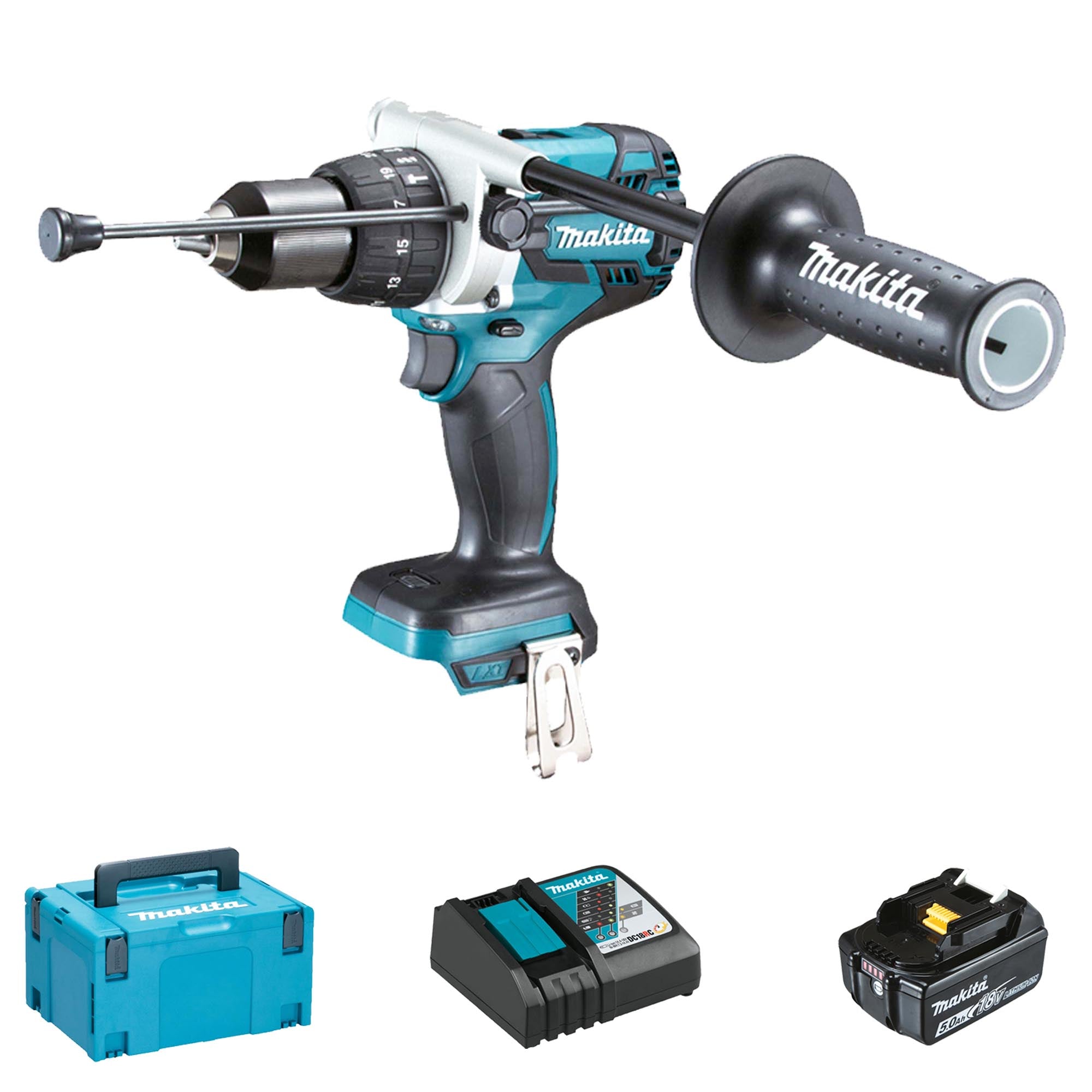 Trapano Avvitatore Makita DHP481RT3J 18V 5Ah