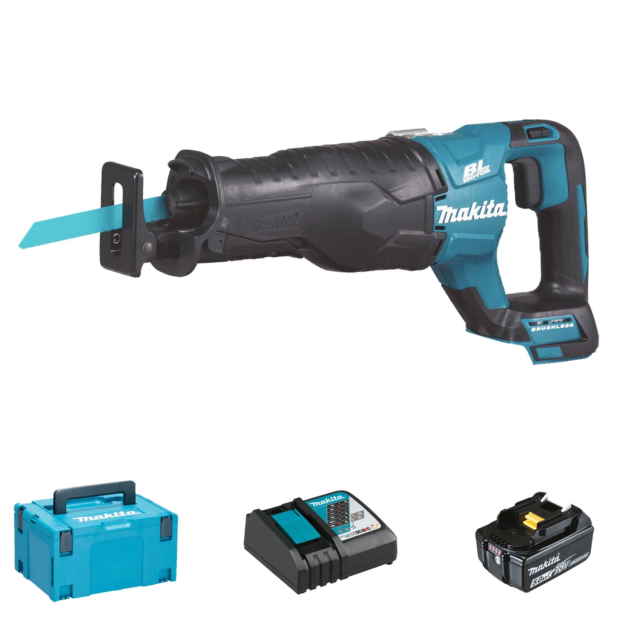 Seghetto Diritto Makita DJR187RTE 18V 5Ah