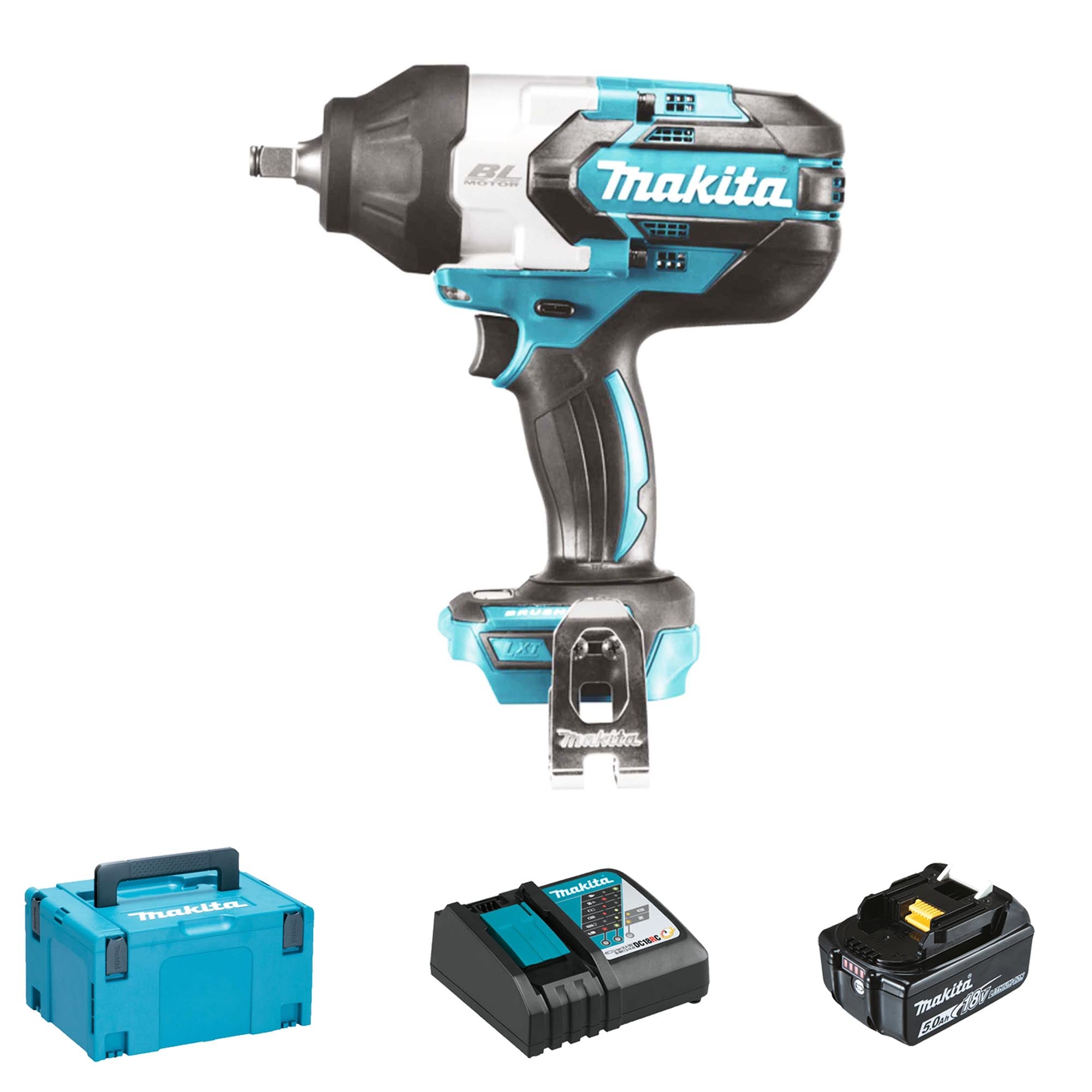 Avvitatore Impulsi Makita DTW1002RTJ 18V 5Ah