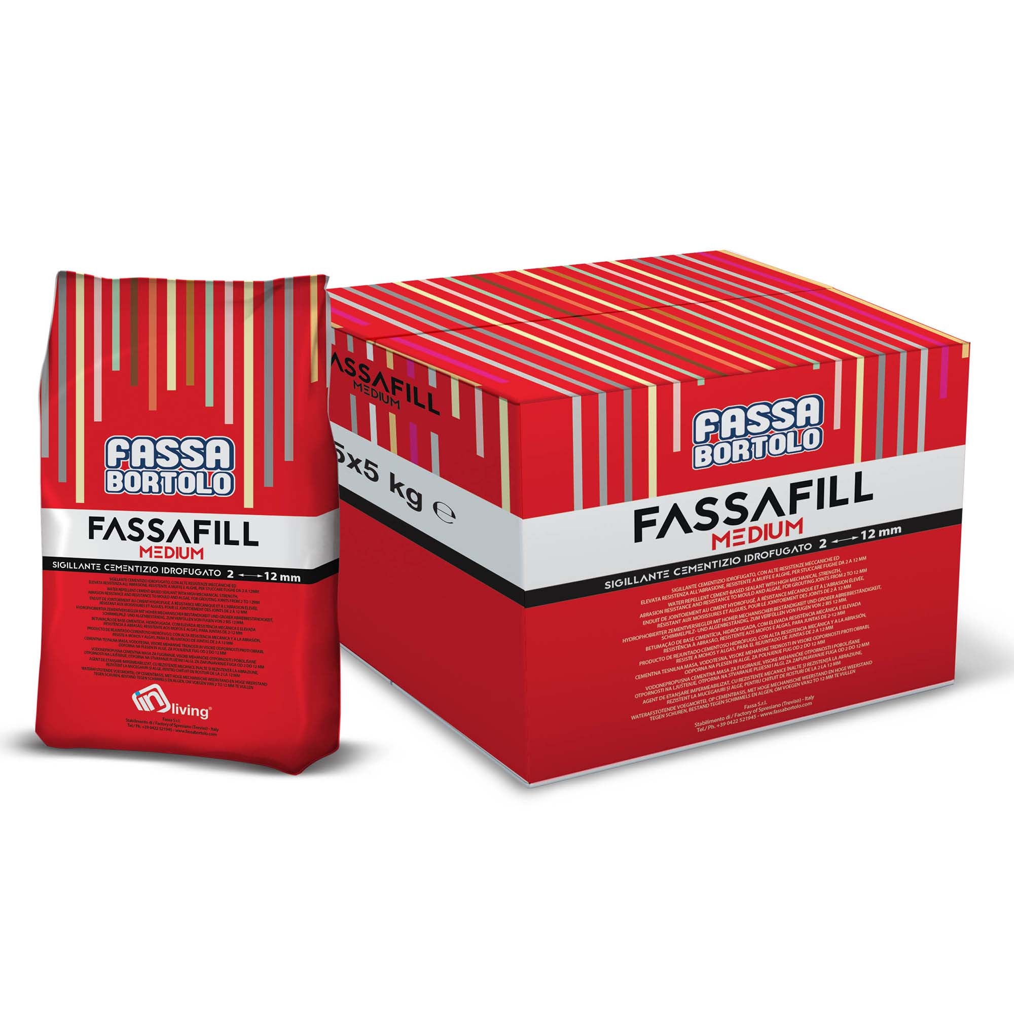 Stucco Fassafil Medium 5kg