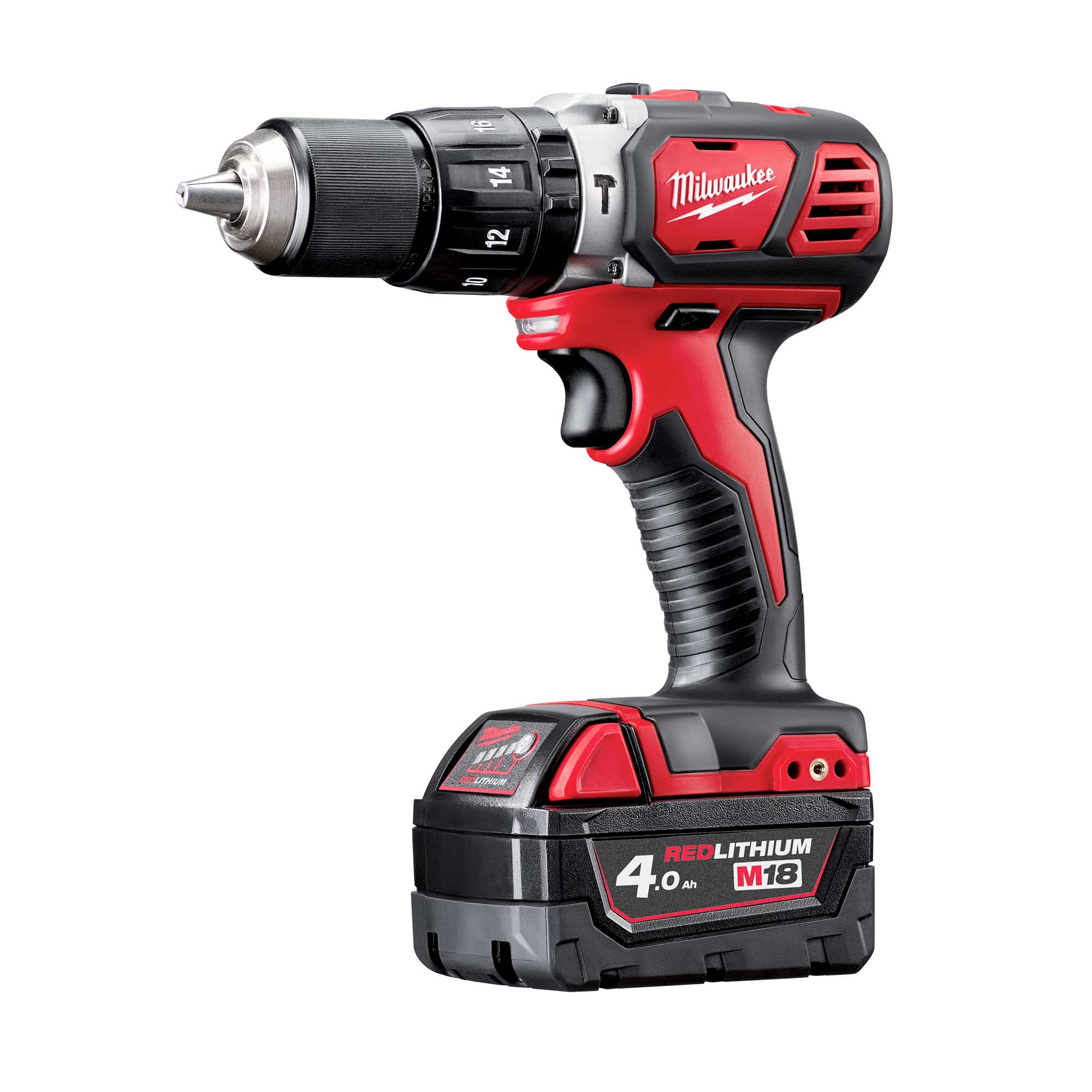 Trapano con percussione Milwaukee M18 BPD-403C 18V 4Ah