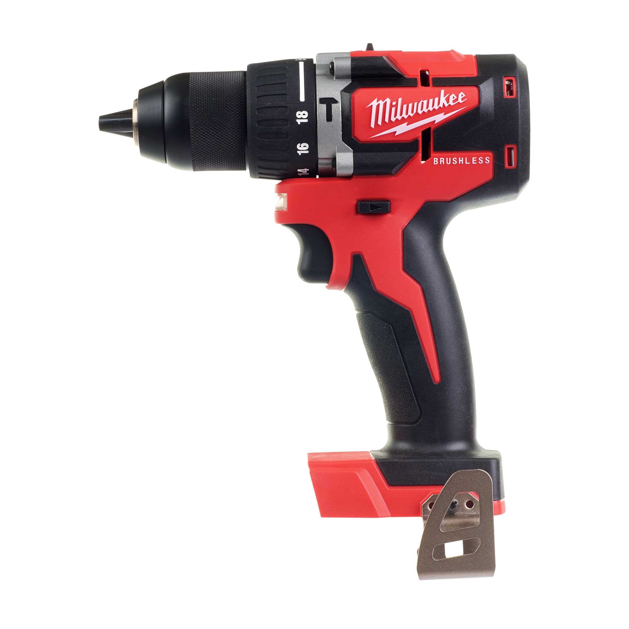 Trapano con percussione Milwaukee M18 CBLPD-402C