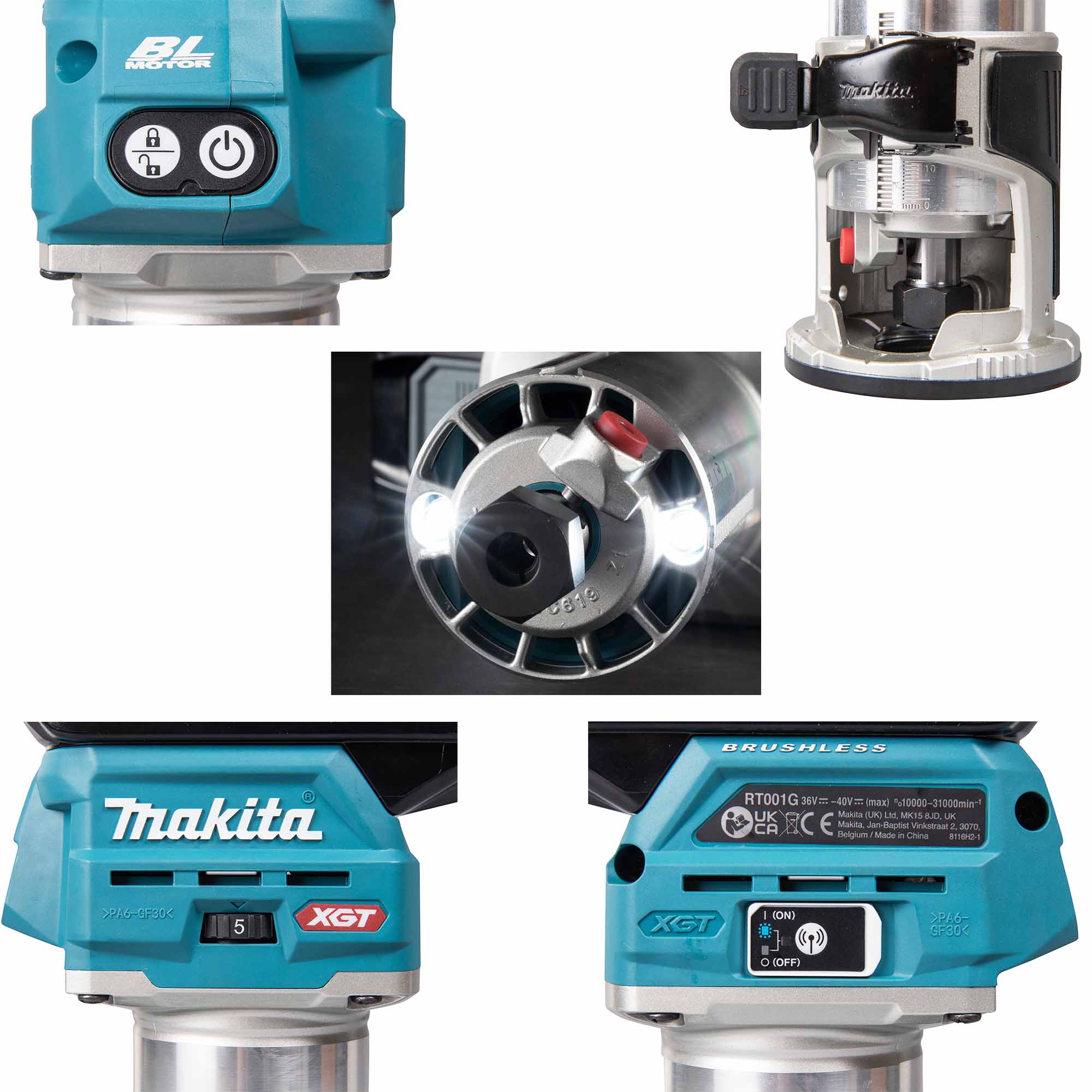 Rifilatore Makita RT001GZ10 40V