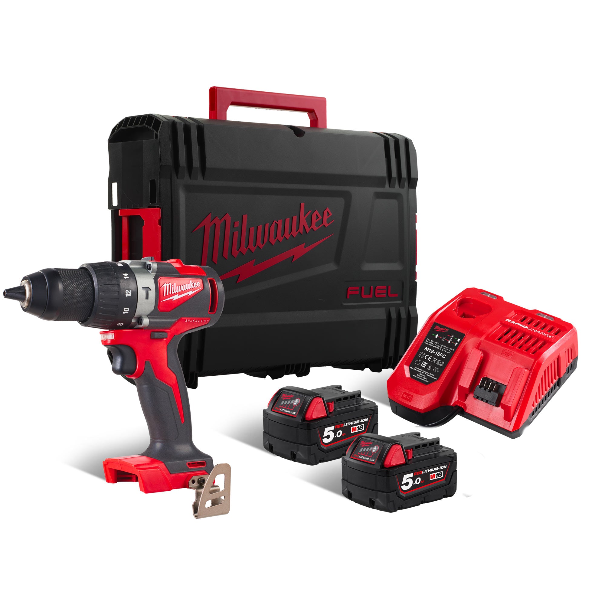 Trapano con Percussione Milwaukee M18 BLPD2-502X