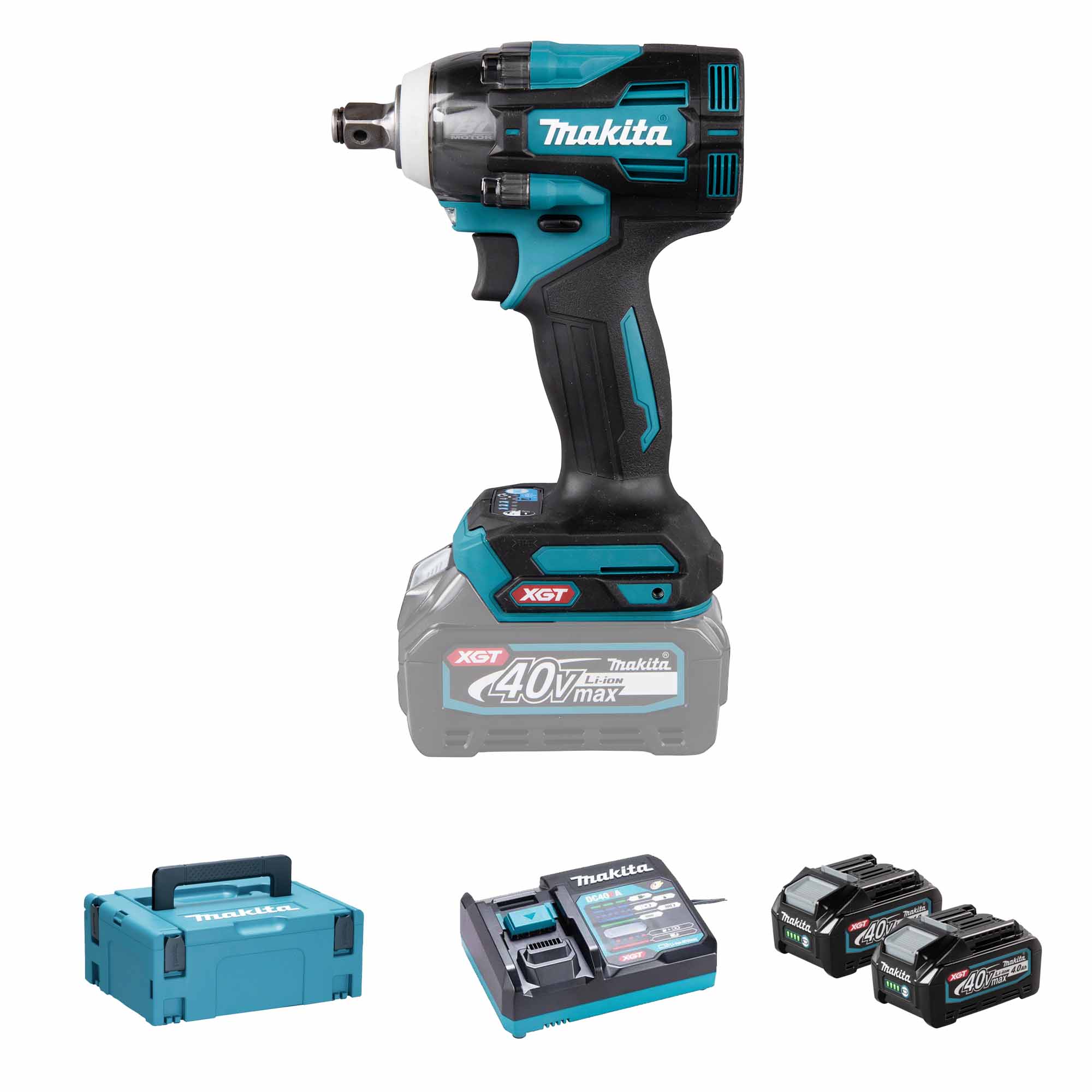 Avvitatore a impulsi Makita TW004GD201 40V 2,5Ah