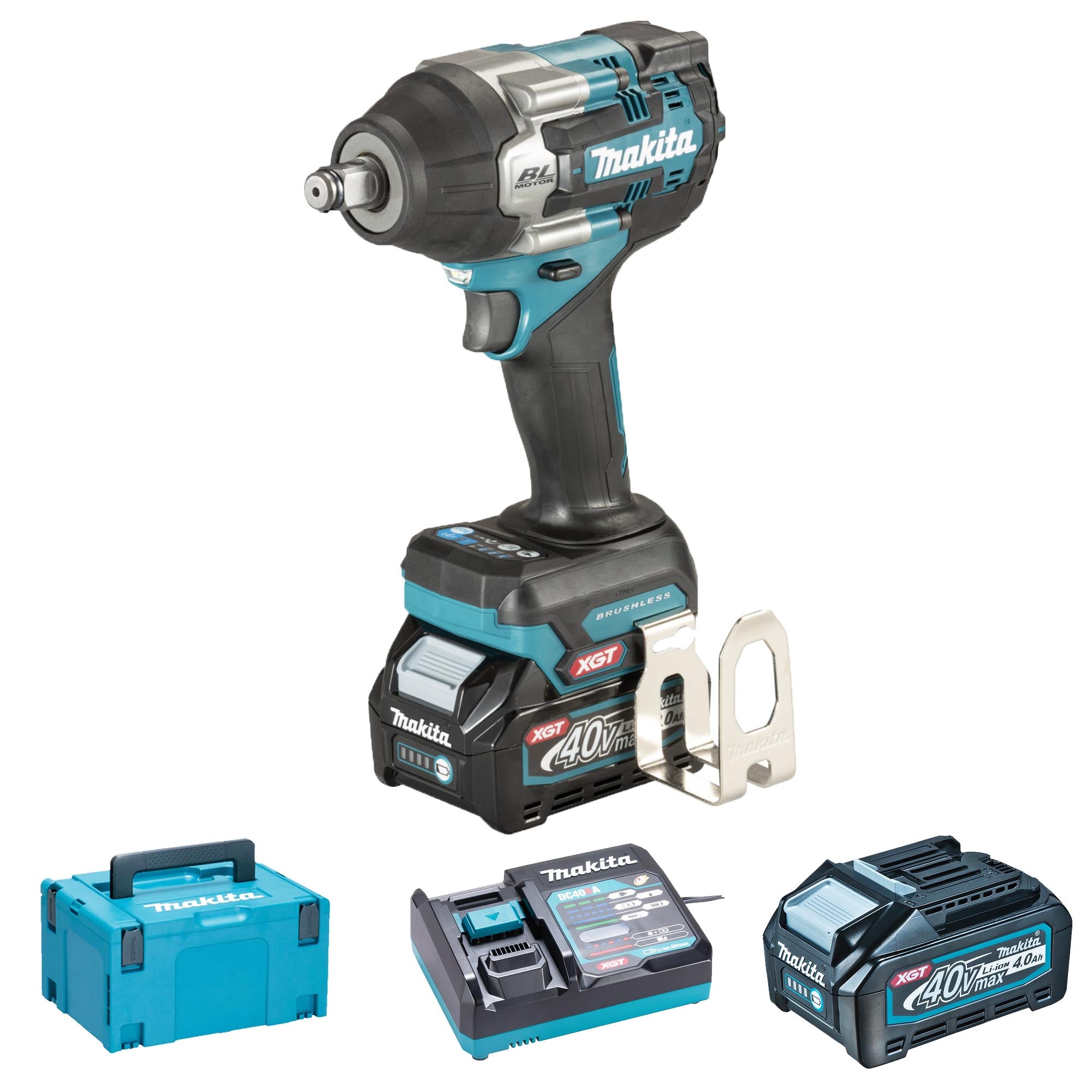 Avvitatore a Impulsi Makita TW007GM201 40V 4Ah